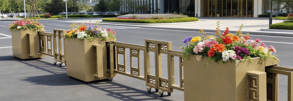 城市花箱护栏工程